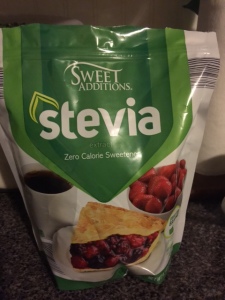 Stevia is a great sweetener, and can be grown at home. That will be in a future blog! 